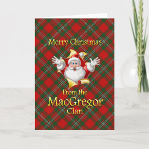 Merry Christmas From the MacGregor Clan Holiday Card