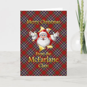 Merry Christmas From the McFarlane Clan Holiday Card