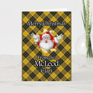 Merry Christmas From the McLeod Clan Holiday Card