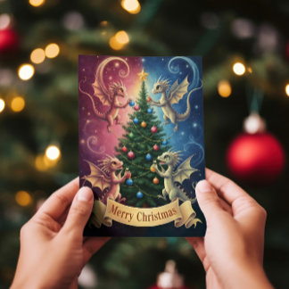 Merry Christmas from the Ornament Dragons Card