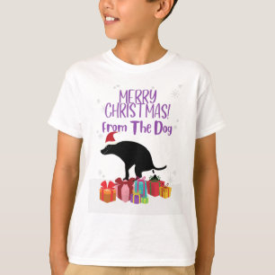 Merry Christmas from the Pooping Dog T-Shirt