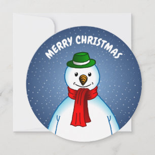 Merry Christmas from The Snowman Holiday Card