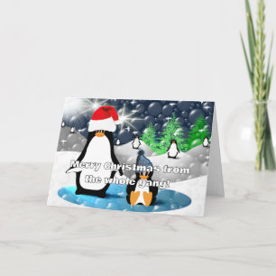 Merry Christmas From The Whole Gang! Holiday Card