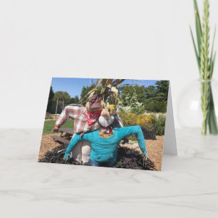 **MERRY CHRISTMAS** FROM US **SCARECROWS** CARD