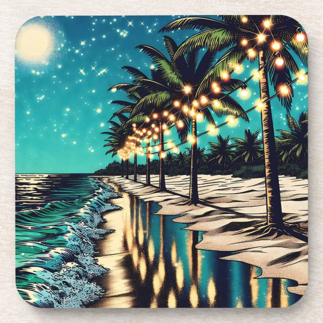 Merry Christmas from Us Snowbirds Coaster (Front)