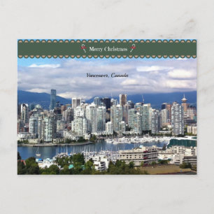 Merry Christmas from Vancouver Postcard