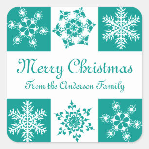 Merry Christmas from Your Family Gift Label