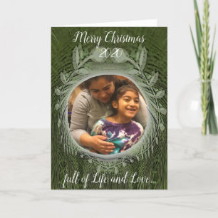 Merry Christmas...full of Life and Love... Holid Card