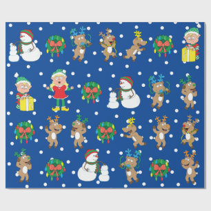 Merry Christmas Fun Wrapping Paper