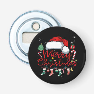 Merry Christmas Funny Christmas Matching Classic Bottle Opener