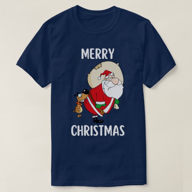 Merry Christmas Funny Christmas Shirt138 T-Shirt (Design Front)