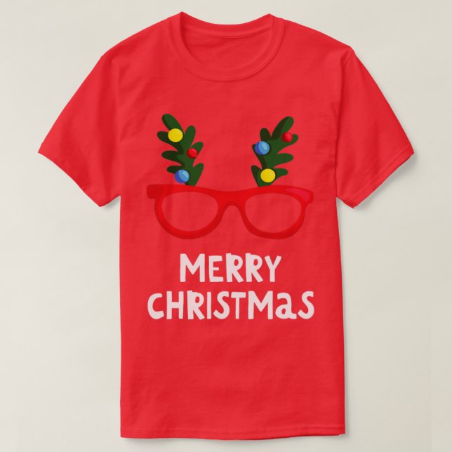 Merry Christmas Funny Christmas Shirt27 T-Shirt (Design Front)