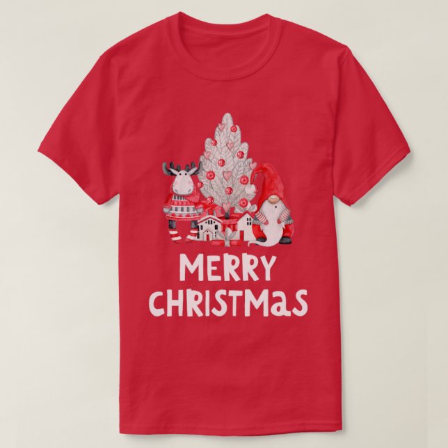 Merry Christmas Funny Christmas Shirt32 T-Shirt (Design Front)