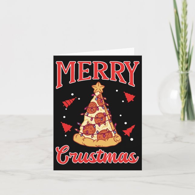 Merry Christmas Funny Christmas Tree Lights Santa  Card (Front)