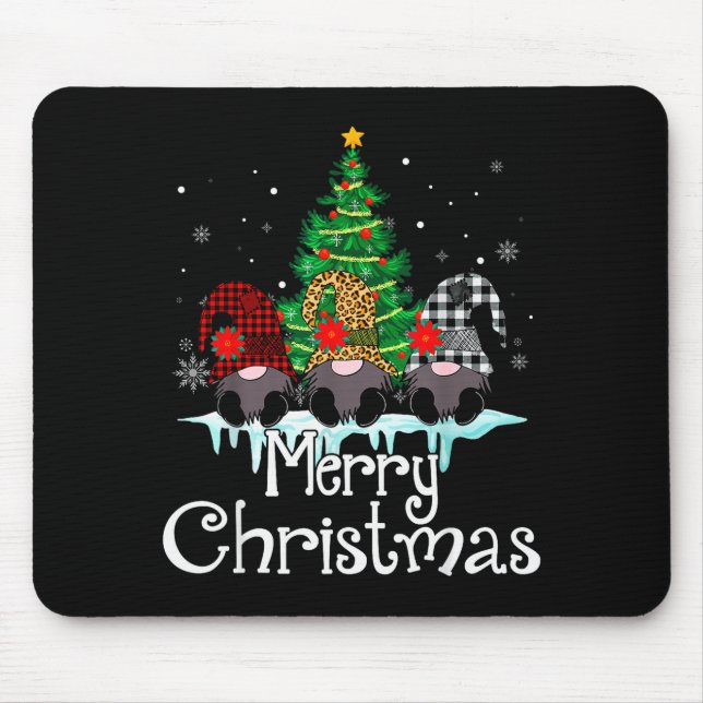 Merry Christmas Funny Family Matching Xmas New Yea Mouse Mat (Front)