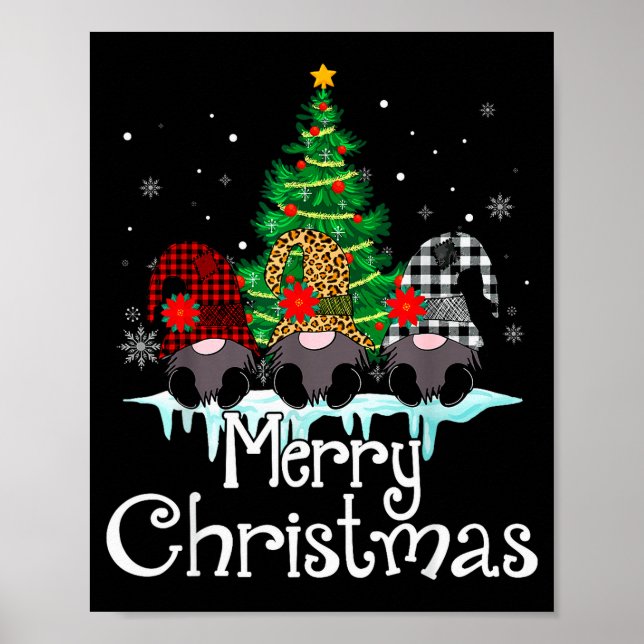 Merry Christmas Funny Family Matching Xmas New Yea Poster (Front)