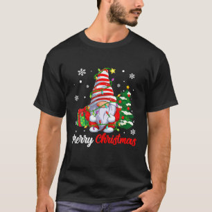 Merry Christmas Funny Gnome Christmas Pamajas T-Shirt