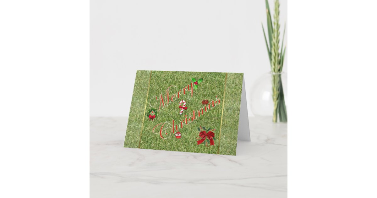 Lawn Care Christmas Cards 