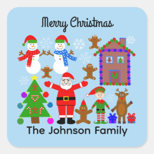 Merry Christmas Gathering #2 Stickers