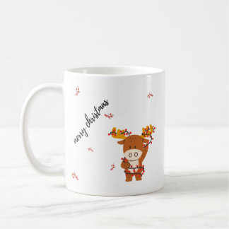 Merry Christmas Gazelle Mug