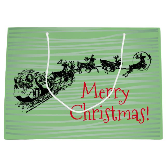 Merry Christmas Gift Bag (Front)