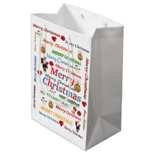 Merry Christmas Gift Bags