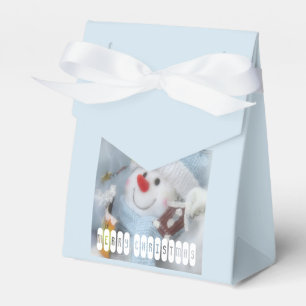 Merry Christmas Gift Box:The snowman Favour Box