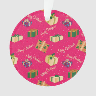 Merry Christmas Gift Boxes Ornament