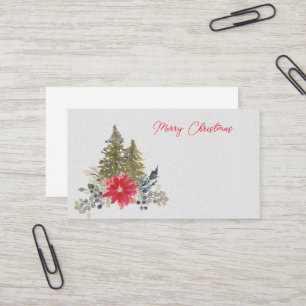 Merry Christmas Gift Business Card