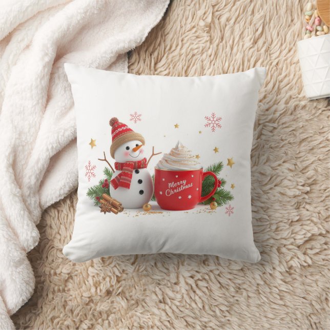 Merry Christmas Gift  Cushion (Blanket)