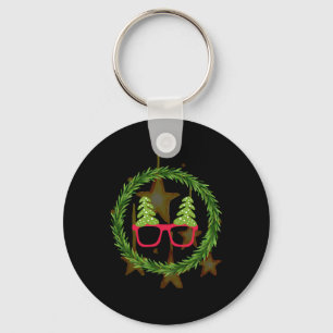 Merry Christmas Gift for Christmas Family Key Ring