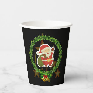 Merry Christmas Gift for Christmas Family Paper Cups