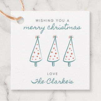 Merry Christmas Gift Tag