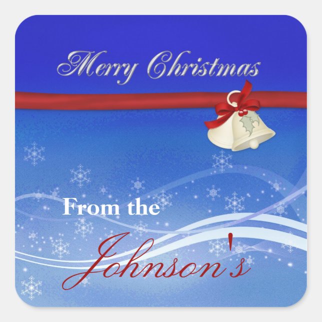Merry Christmas Gift Tag (Front)