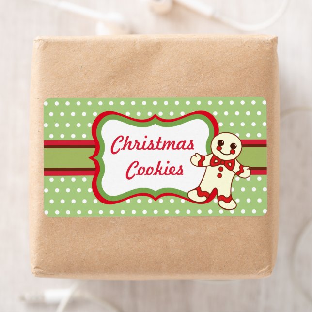 Merry Christmas Gift Tag Labels (Insitu)