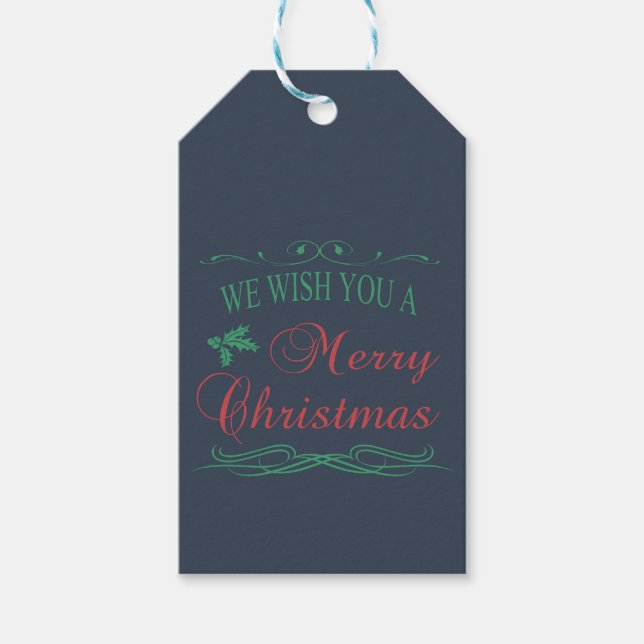 Merry Christmas Gift Tags (Front)