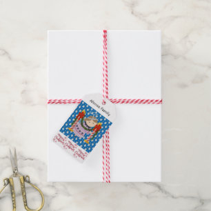 Merry Christmas Gift Tags Angel