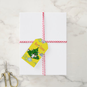 Merry Christmas Gift Tags Penguin