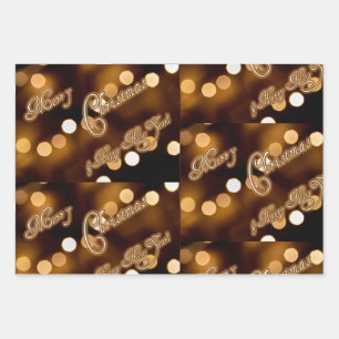Merry Christmas gift wrapping paper! Paper Sheet