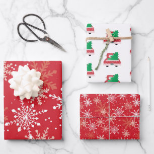 MERRY Christmas Gift Wrapping Paper Sheets