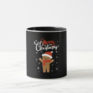 Merry Christmas Ginger Bread Xmas Christmas Cookie Mug