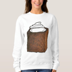 Merry Christmas Gingerbread Cake Holiday Baking Sweatshirt