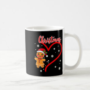 Merry Christmas Gingerbread Couple Christmas Coffee Mug
