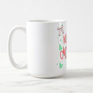Merry Christmas Gingerbread Design.  Coffee Mug