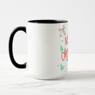 Merry Christmas Gingerbread Design.  Mug