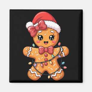 Merry Christmas Gingerbread  Magnet