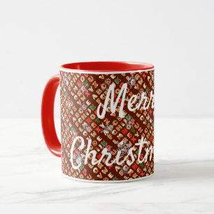 Merry Christmas Gingerbread Mug
