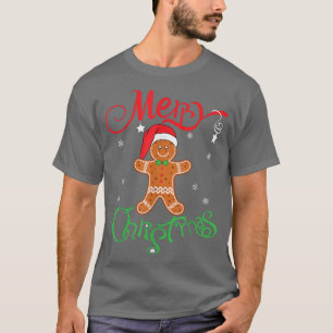 Merry Christmas Gingerbread Xmas Baking Team T-Shirt