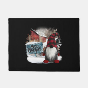 Merry Christmas Gnome    Doormat