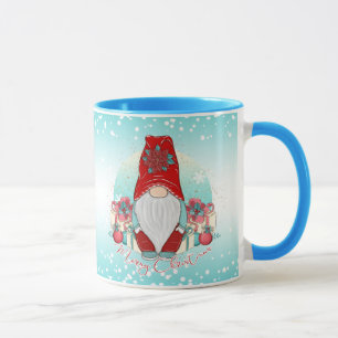 Merry Christmas Gnome Mug